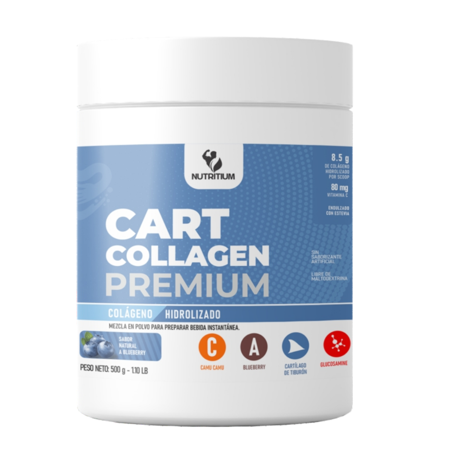 CARTICOLLAGEN X 500 G - NUTRITIUM
