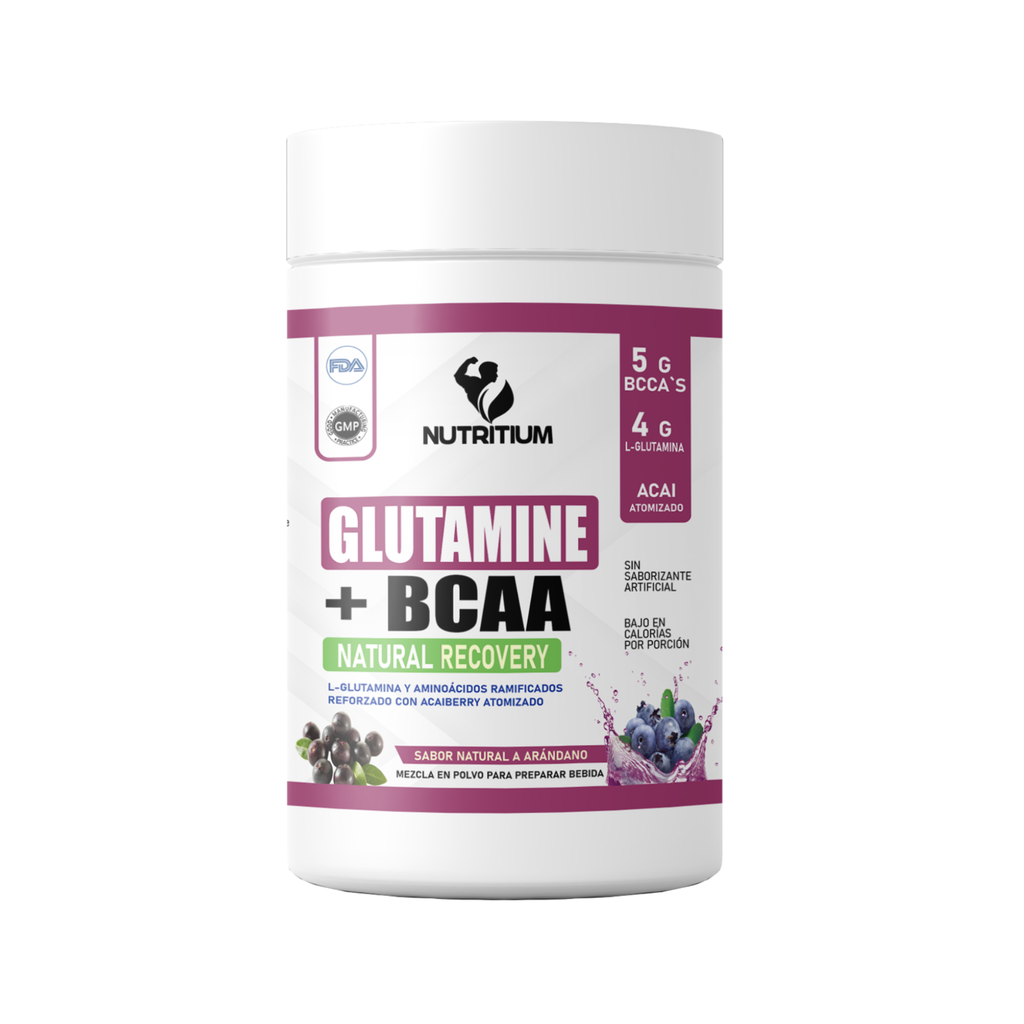 BCCA & GLUTAMINE X 500 G - NUTRITIUM