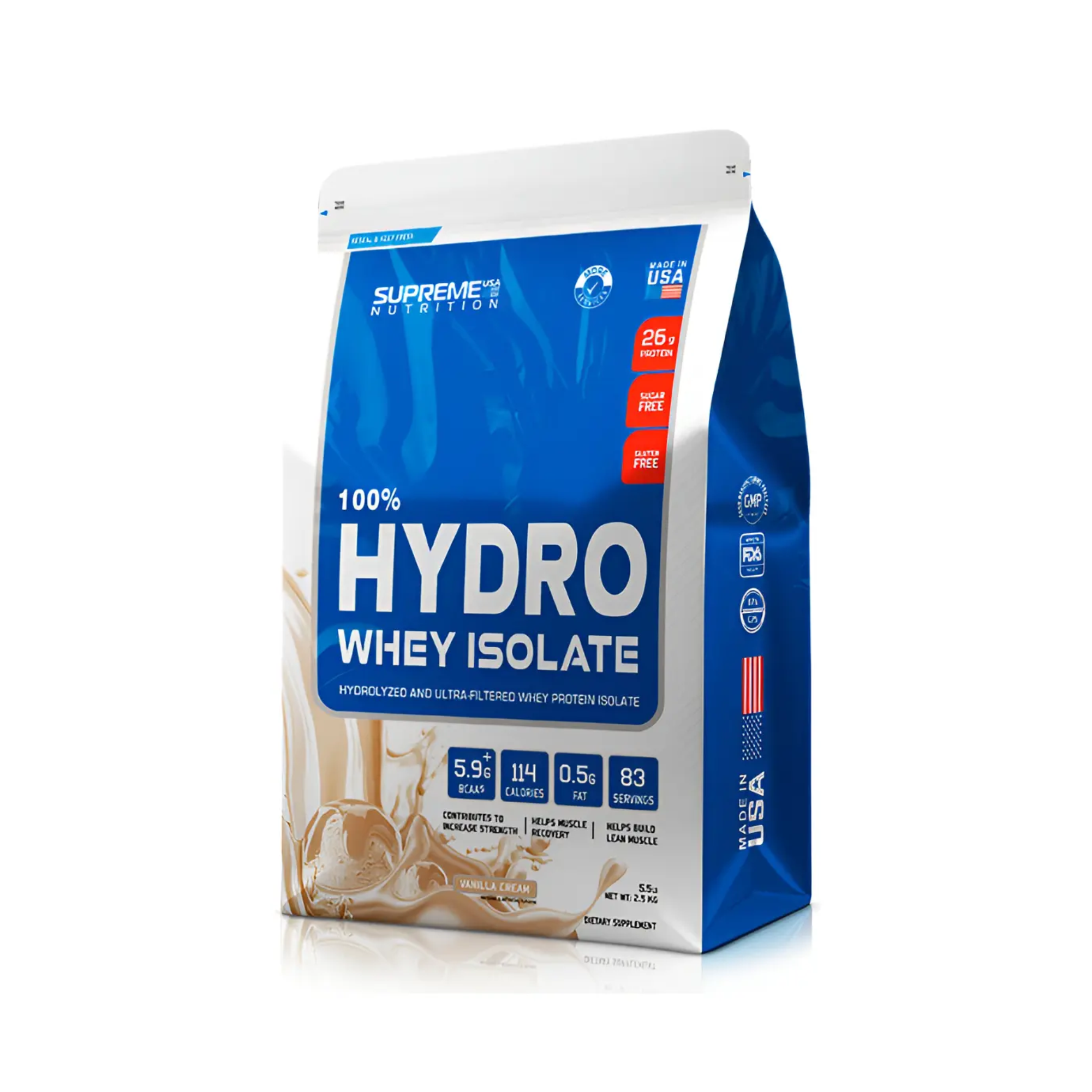 HYDRO WHEY ISOLATE 1.1 K - SUPREME NUTRITION