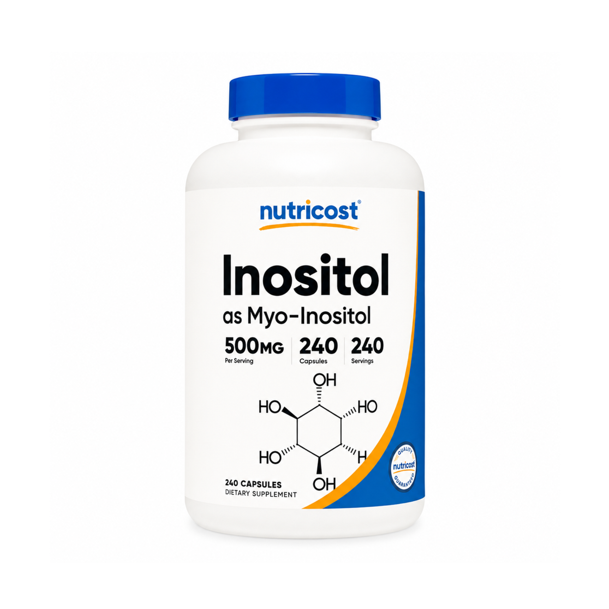 MYO - INOSITOL 240 CAPS - NUTRICOST