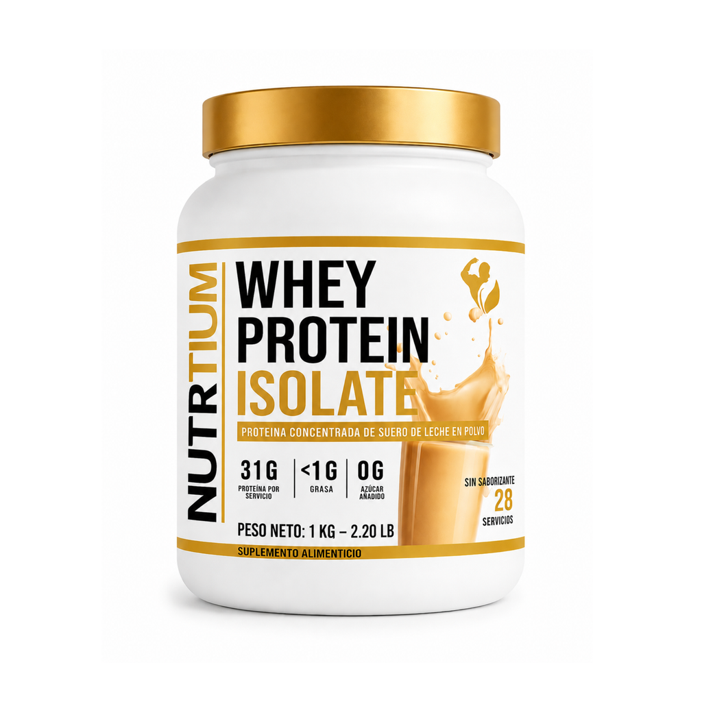 WHEY PROTEIN ISOLATE X 1 KG - NUTRITIUM