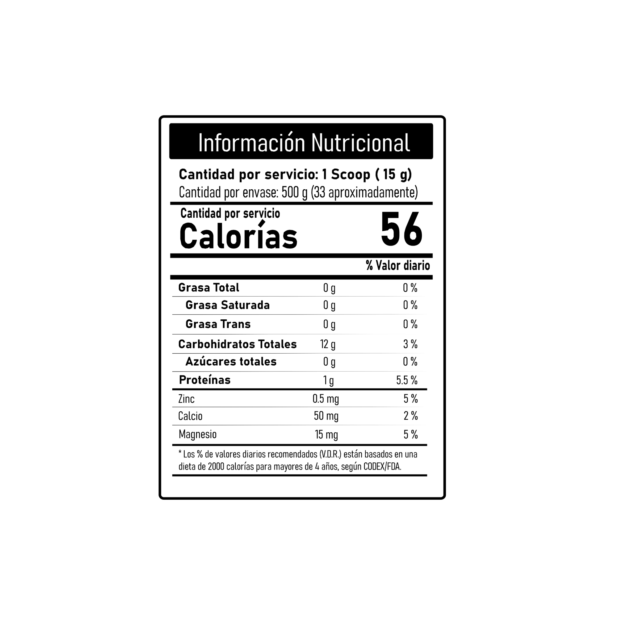 MACA NEGRA GELATINIZADA X 500 G - NUTRITIUM